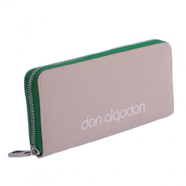 BILLETERO-NYLON-BEIGE-UNA-CREMALLERA-DON-ALGODÓN