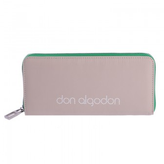 BILLETERO-NYLON-BEIGE-UNA-CREMALLERA-DON-ALGODÓN 2