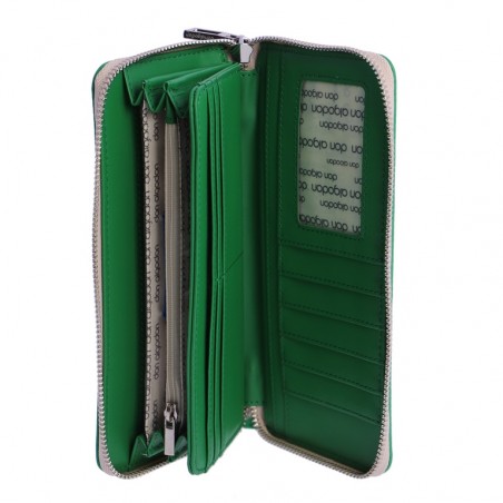 BILLETERO-NYLON-VERDE-UNA-CREMALLERA-DON-ALGODÓN