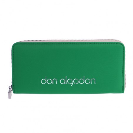 BILLETERO-NYLON-VERDE-UNA-CREMALLERA-DON-ALGODÓN