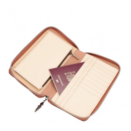CARTERA-GRANDE-PASAPORTE-DOCUMENTOS-CREMALLERA-MERINE-ANEKKE CARTERA-GRANDE-PASAPORTE-DOCUMENTOS-CREMALLERA-MERINE-ANEKKE