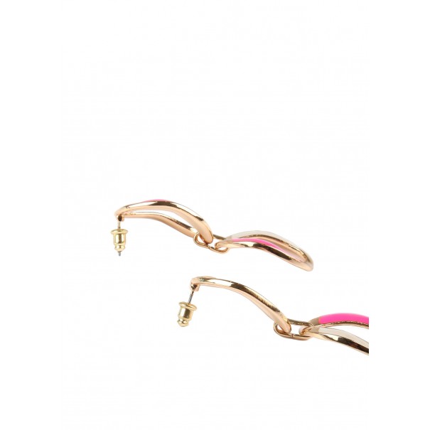 PENDIENTES-DOS-ESLABONES-DORADO-LACADOS-LOLA-CASADEMUNT