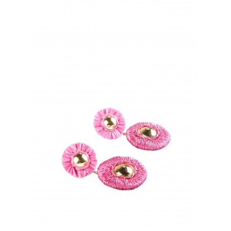 PENDIENTES-DOS-PIEZAS-CIRCULARES-RAFIA.LOLA-CASADEMUNT