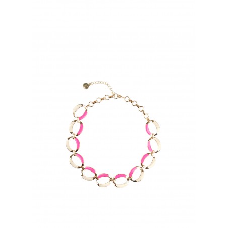 COLLAR-CORTO-CADENA-ESLABONES-LACADOS-DOS-COLORES-LOLA-CASADEMUNT