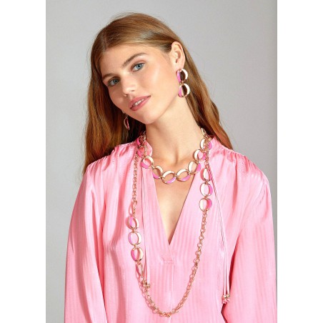 COLLAR-CORTO-CADENA-ESLABONES-LACADOS-DOS-COLORES-LOLA-CASADEMUNT