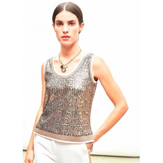 TOP-METALIZADO-LENTEJUELA-ANIMAL-PRINT--RIBETE-BLANCO-LOLA-CASADEMUNT