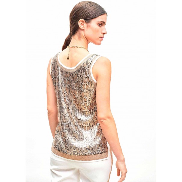 TOP-METALIZADO-LENTEJUELA-ANIMAL-PRINT--RIBETE-BLANCO-LOLA-CASADEMUNT