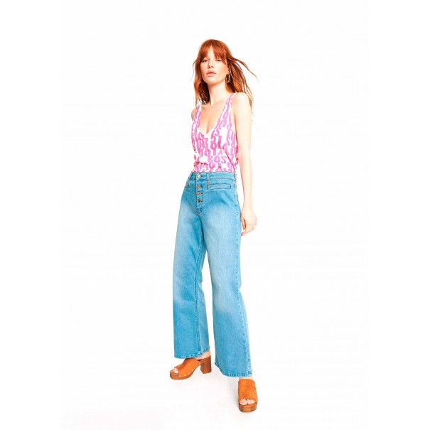 TOP-ESTAMPADO-LOGOMANIA-FUCSIA-TIRANTES-PUNTO-LOLA-CASADEMUNT