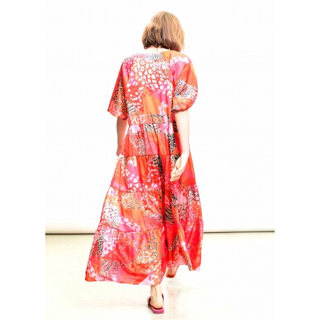 VESTIDO-LARGO-ESTAMPADO-MULTICOLOR-LOLA-CASADEMUNT VESTIDO-LARGO-ESTAMPADO-MULTICOLOR-LOLA-CASADEMUNT