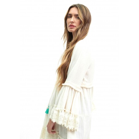 KURTA-ENCAJE-PEDRERIA--LOLA-CASADEMUNT KURTA-ENCAJE-PEDRERIA--LOLA-CASADEMUNT