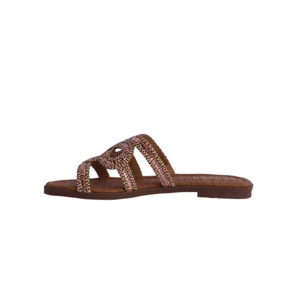 SANDALIAS-MARRÓN-TIRAS-CENEFA-BRILLANTES-DON-ALGODÓN