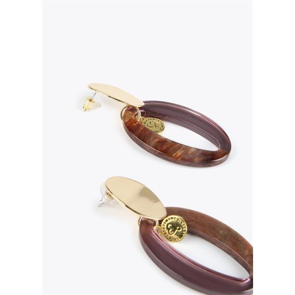 PENDIENTES-OVALADOS-RESINA-MARRÓN-LOLA-CASADEMUNT