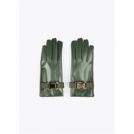 GUANTES-COMBINADOS-CHAROL-TEXTIL-HUELLA-DEDO-VERDE-LOLA-CASADEMUNT