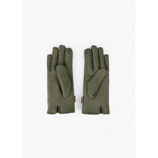 GUANTES-COMBINADOS-CHAROL-TEXTIL-HUELLA-DEDO-VERDE-LOLA-CASADEMUNT