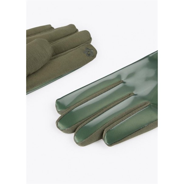 GUANTES-COMBINADOS-CHAROL-TEXTIL-HUELLA-DEDO-VERDE-LOLA-CASADEMUNT