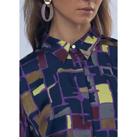 CAMISA-FLUIDA-SATINADA-MULTICOLOT.BOTONES-OCULTOS-CUELLO-PUÑOS-CAMISEROS-LOLA-CASADEMUNT