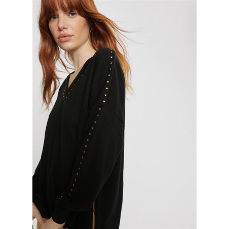 JERSEY.TACHAS-CUELLO-MANGA-NEGRO-LOLA-CASADEMUNT