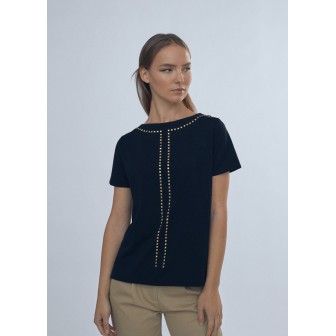 CAMISETA-TACHUELAS-DORADAS-LOLA-CASADEMUNT 2
