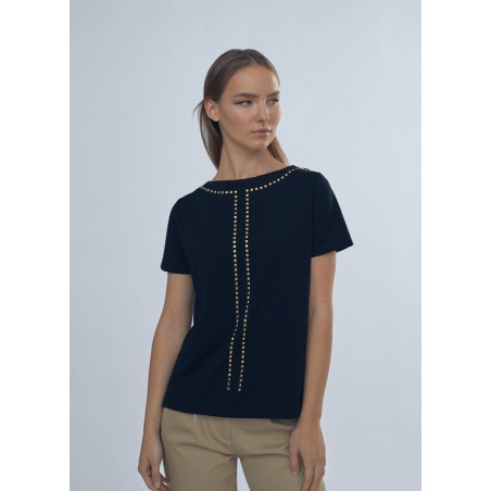 CAMISETA-TACHUELAS-DORADAS-LOLA-CASADEMUNT