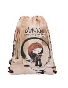 Mochila mediana negra Shōen – Anekke