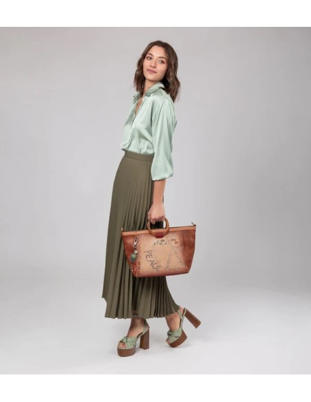 BOLSO-DOS-ASAS-REDONDAS-METRAQUILATO-ASA-BANDOERA-PEACE&LOVE-FLOWERS-ANEKKE