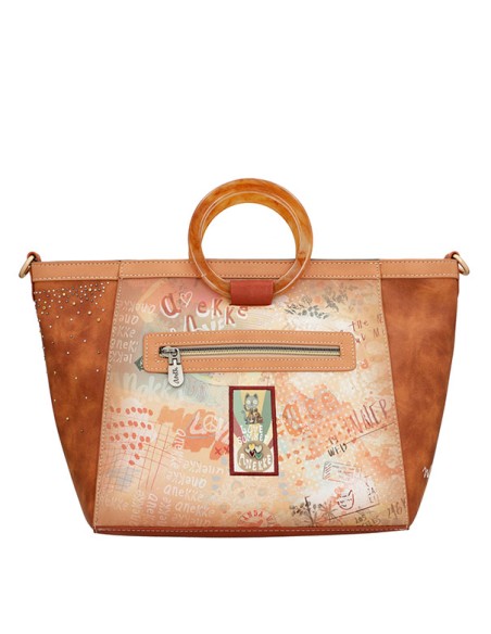 BOLSO-DOS-ASAS-REDONDAS-METRAQUILATO-ASA-BANDOERA-PEACE&LOVE-FLOWERS-ANEKKE