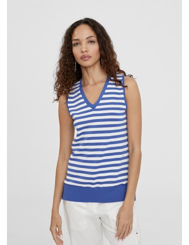 TOP-BICOLOR-RAYAS-BLANCO-AZUL-CUELLO-PICO-TIRANTES-LOLA-CASADEMUNT