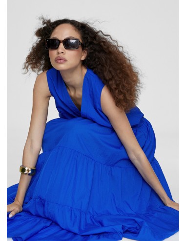 VESTIDO-LARGO-AZUÓN-FLUIDO-SIN-MANGAS-VOLANTES-ESCOTE-PICO-LOLA-CASADEMUNT