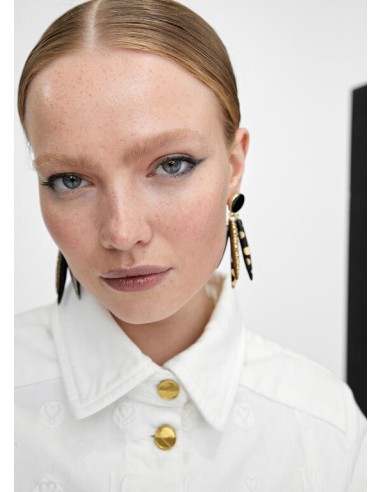 PENDIENTES.TIRAS-LÁGRINA-ESTILO-AFRICANO-COLORES-ESTAMPADOS-CIERRE-PRESIÓN-LOLA-CASADEMUNT