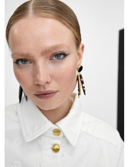 PENDIENTES.TIRAS-LÁGRINA-ESTILO-AFRICANO-COLORES-ESTAMPADOS-CIERRE-PRESIÓN-LOLA-CASADEMUNT