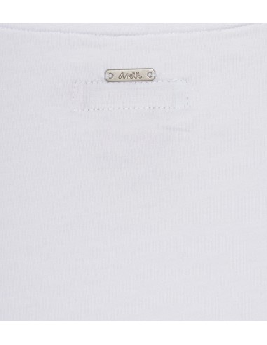 CAMISETA-BLANCA-LOGO-BRILANTITOS-PLATA-ANEKKE