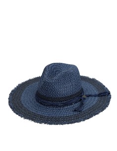 SOMBRERO-BICOLOR-TONOS-AZULES-TRENZADO-CINTA-TELA-COPA-ANEKKE 2