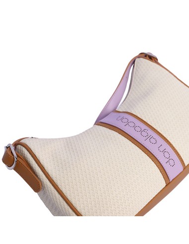 BOLSO-UN-ASA-COMBINADO-MARFIL-MARRÓN-LILA-ELENA-DON-ALGODÓN