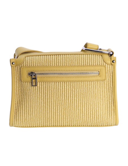 BANDOLERA-AMARILLA-RAFIA-PIEL-SINTÉTICA-MARRÓN-BEIGE-RECTANGULAR-ASA-BANDOLERA-ARIANA-DON-ALGODÓN BANDOLERA-AMARILLA-RAFIA-PIEL-SINTÉTICA-MARRÓN-BEIGE-RECTANGULAR-ASA-BANDOLERA-ARIANA-DON-ALGODÓN