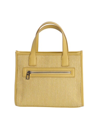 SHOPPER-AMARILLO-OCRE-RADIA.DETALLES-PIEL-SINTÉTICA-DOS-ASAS-MANO-ASA-BANDOLERA-ARANTXA-DON-ALGODÓN
