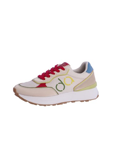 ZAPATILLAS-DEPORTIVAS-MULTICOLOR-CORDONES-FUCSIA-LOGO-BICOLOR-LAIA-DON-ALGODÓN