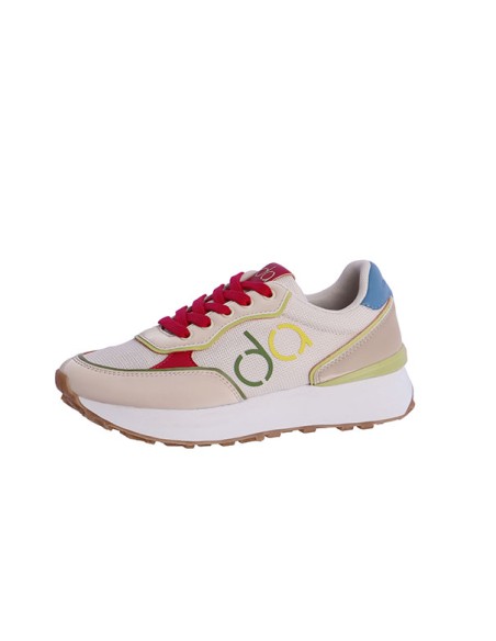 ZAPATILLAS-DEPORTIVAS-MULTICOLOR-CORDONES-FUCSIA-LOGO-BICOLOR-LAIA-DON-ALGODÓN