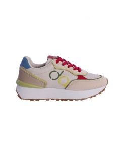 ZAPATILLAS-DEPORTIVAS-MULTICOLOR-CORDONES-FUCSIA-LOGO-BICOLOR-LAIA-DON-ALGODÓN 2