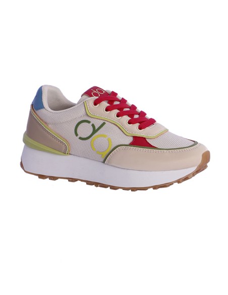 ZAPATILLAS-DEPORTIVAS-MULTICOLOR-CORDONES-FUCSIA-LOGO-BICOLOR-LAIA-DON-ALGODÓN