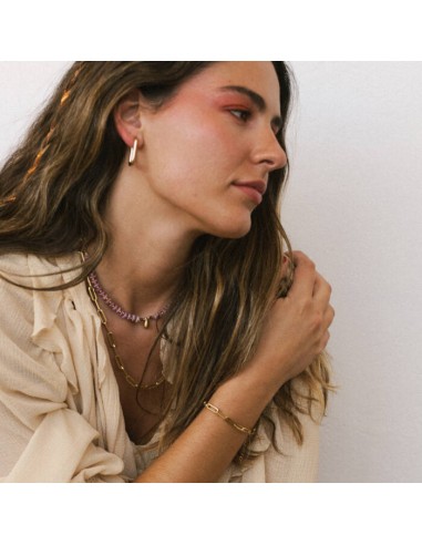 COLLAR-CADENA-ORO-PIEDRÁS-ÁGATA.PIEZA-LÁGRIMA-DORADA-GINARA-MOMENTS