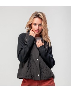 CHAQUETA NEGRA ACOLCHADA ANEKKE 2