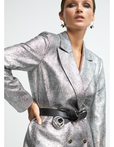 CINTURÓN-RIBETE-LATERALES.DETALLE-BOLITAS-HEBILLA-LOGO-LOLA-CASADEMUNT