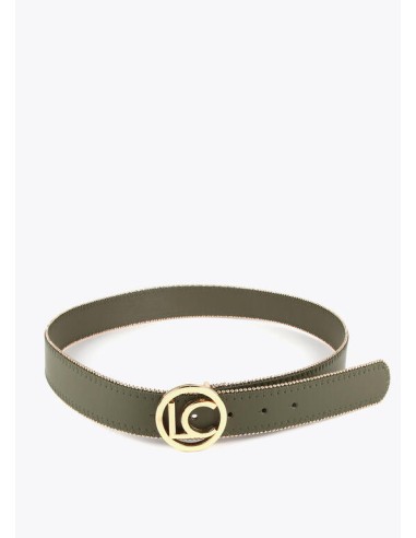 CINTURÓN-RIBETE-LATERALES.DETALLE-BOLITAS-HEBILLA-LOGO-LOLA-CASADEMUNT