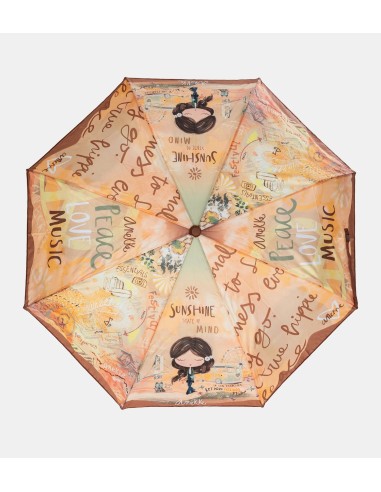 PARAGUAS-PLEGABLE-AUTOMÁTICO-PEACE&LOVE-ANEKKE
