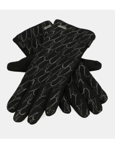 GUANTES-NEGROS-LOGOTIPADOS.HILO-METALIZADO-LISOS-ANEKKE 2