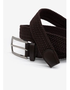 CINTURÓN-TRENZADO-TALLA-ÚNICA-HEBILLA-METAL-SHARP-TIFFOSI 2