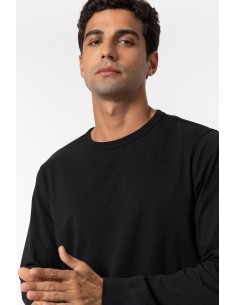 CAMISETA-MANGA-LARGA-CUELLO-REDONDO-ABERTURAS-LATERALES-BECKER-TIFFOSI 2