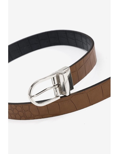 CUNTURÓN-REVERSIBLE-EFECTO-PIEL-COCCO-HEBILLA-METÁLICA-SERENA-TIFFOSI