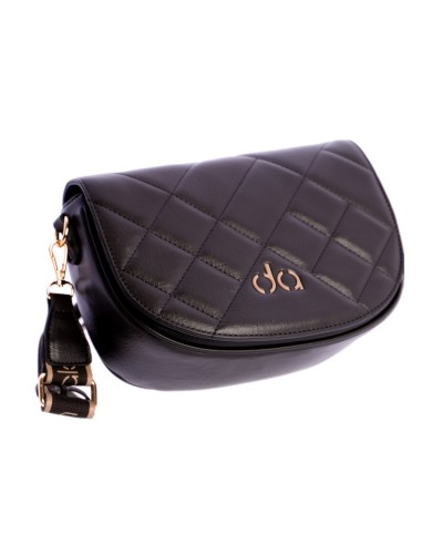 BANDOLERA-NEGRA-SOLAPA-ACOLCHADA-CONSENZA-DON-ALGODÓN