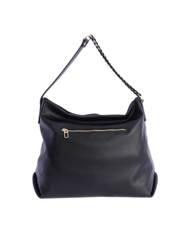SHOPPER-UN-ASA-COMBINADA-NEGRO-NOVARA-DON-ALGODÓN